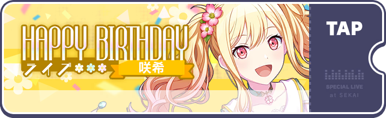 Saki's Birthday Show 2023